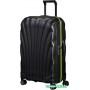 Чемодан-спиннер Samsonite C-Lite Black-Lime 69 см