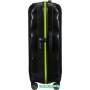 Чемодан-спиннер Samsonite C-Lite Black-Lime 69 см