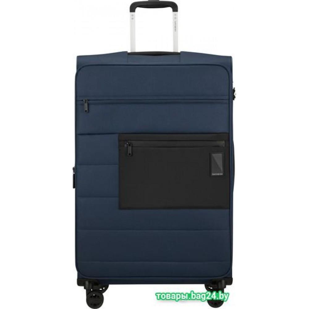 Чемодан-спиннер Samsonite Vaycay Navy Blue 77 см