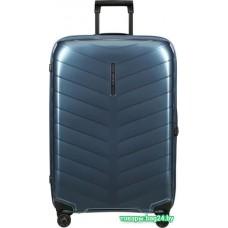 Чемодан-спиннер Samsonite Attrix Steel Blue 75 см