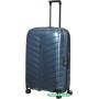 Чемодан-спиннер Samsonite Attrix Steel Blue 75 см