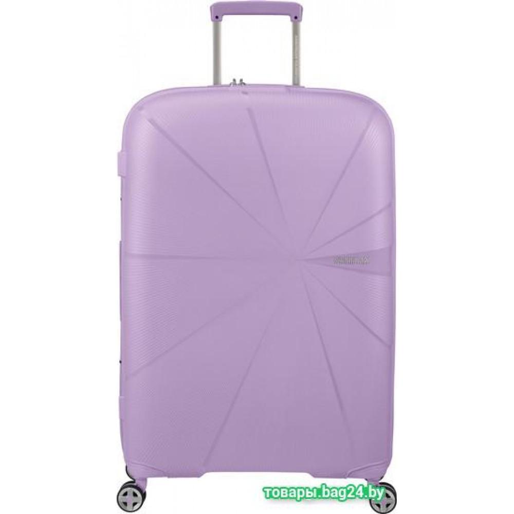 Чемодан-спиннер American Tourister Starvibe Digital Lavender 77 см