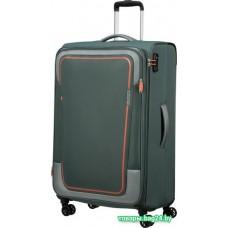 Чемодан-спиннер American Tourister Pulsonic Dark Forest 81 см