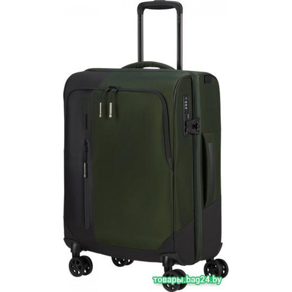 Чемодан-спиннер Samsonite Biz2Go Trvl Earth Green 55 см