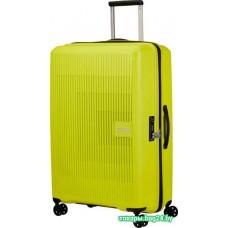 Чемодан-спиннер American Tourister Aerostep Light Lime 77 см