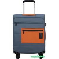 Чемодан-спиннер Samsonite Vaycay Blueberry Blue/Orange 55 см