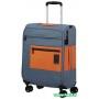 Чемодан-спиннер Samsonite Vaycay Blueberry Blue/Orange 55 см