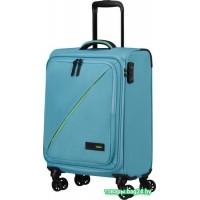 Чемодан-спиннер American Tourister Take2cabin Breeze Blue 55 см
