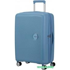 Чемодан-спиннер American Tourister SoundBox Sea Shimmer 67 см