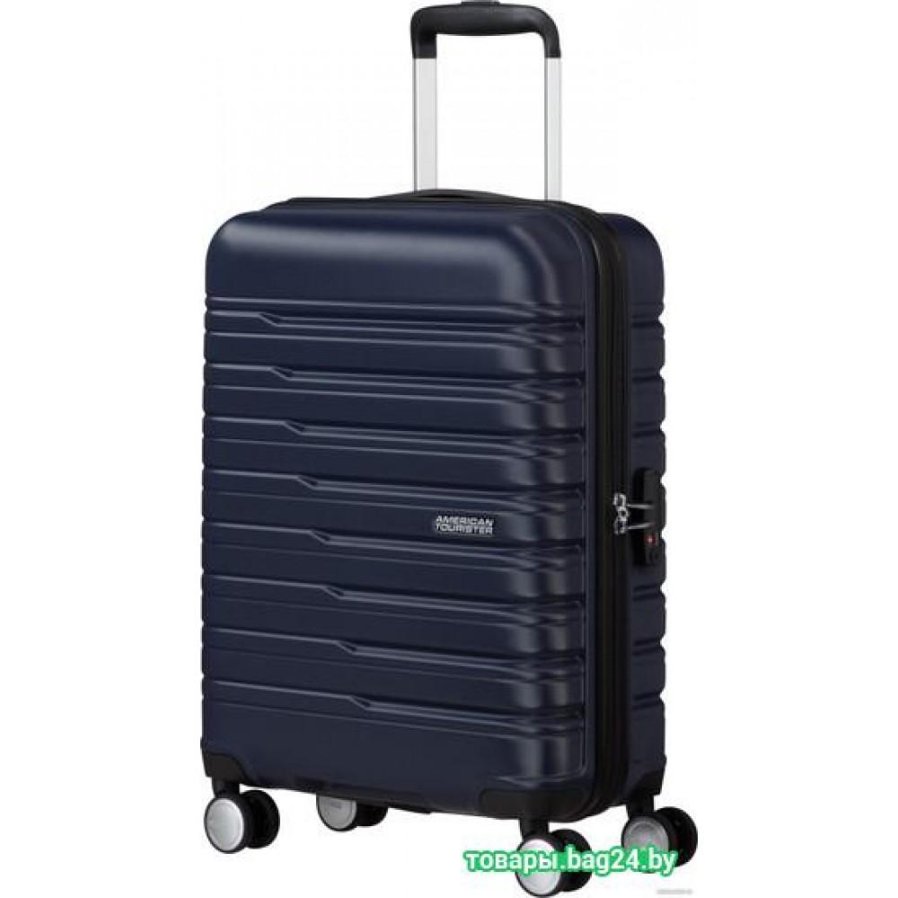 Чемодан-спиннер American Tourister Flashline Ink Blue 55 см