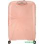 Чемодан-спиннер American Tourister Starvibe Met. Peach 77 см