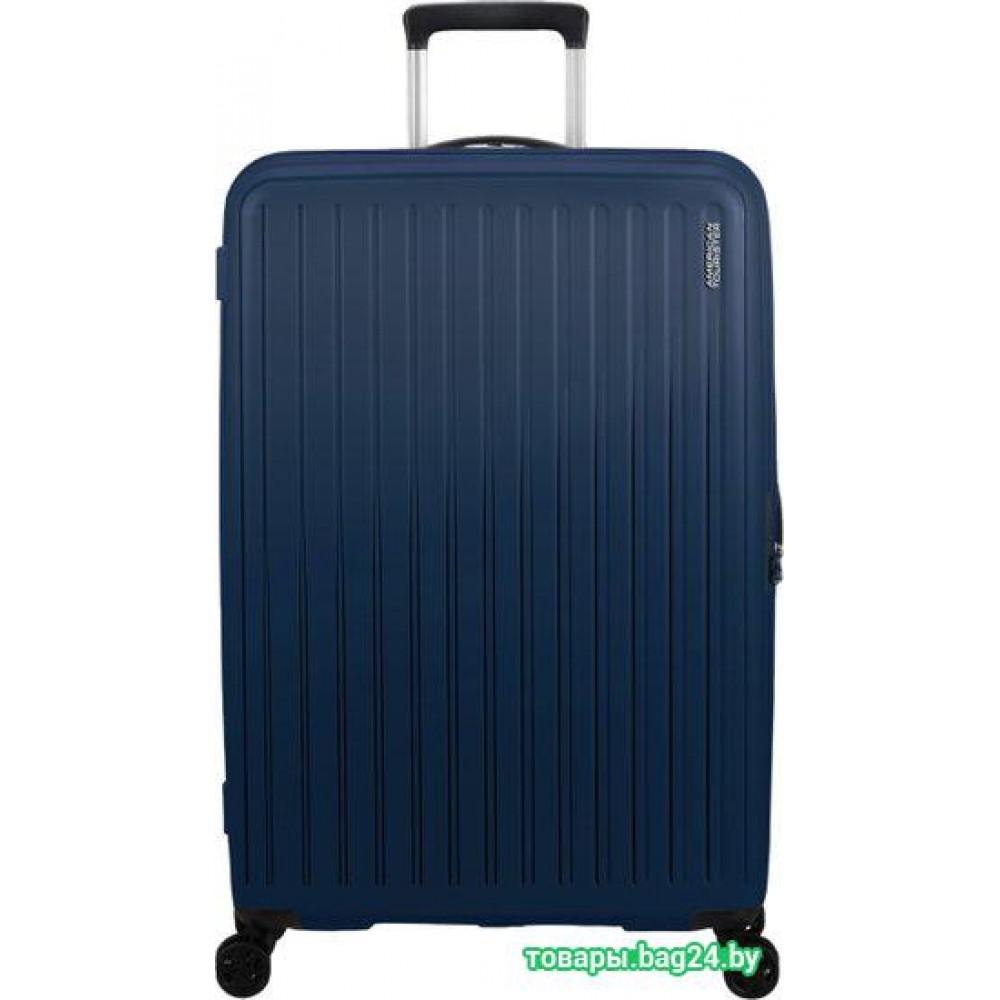 Чемодан-спиннер American Tourister Rejoy Navy Blue 77 см