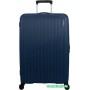 Чемодан-спиннер American Tourister Rejoy Navy Blue 77 см