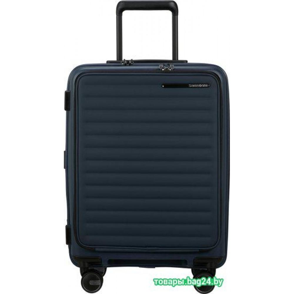 Чемодан-спиннер Samsonite Restackd Midnight 55 см (48 л)