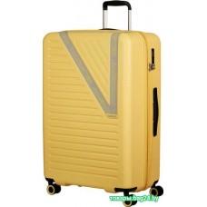 Чемодан-спиннер American Tourister Dynabelt Sunny Yellow 77 см