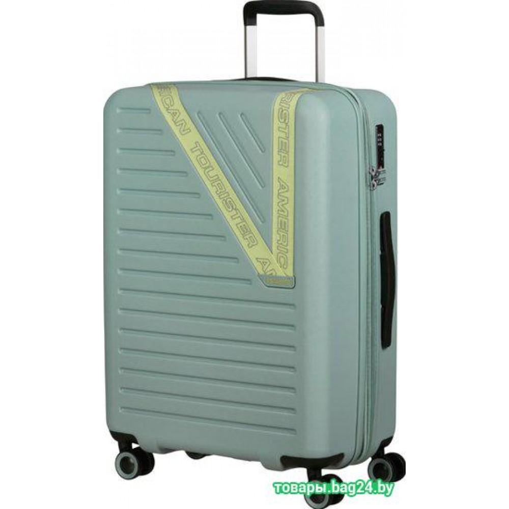 Чемодан-спиннер American Tourister Dynabelt Misty Green 66 см