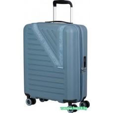 Чемодан-спиннер American Tourister Dynabelt Rainstorm Blue 55 см