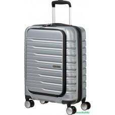 Чемодан-спиннер American Tourister Flashline ME8-25006 Sky Silver 55 см