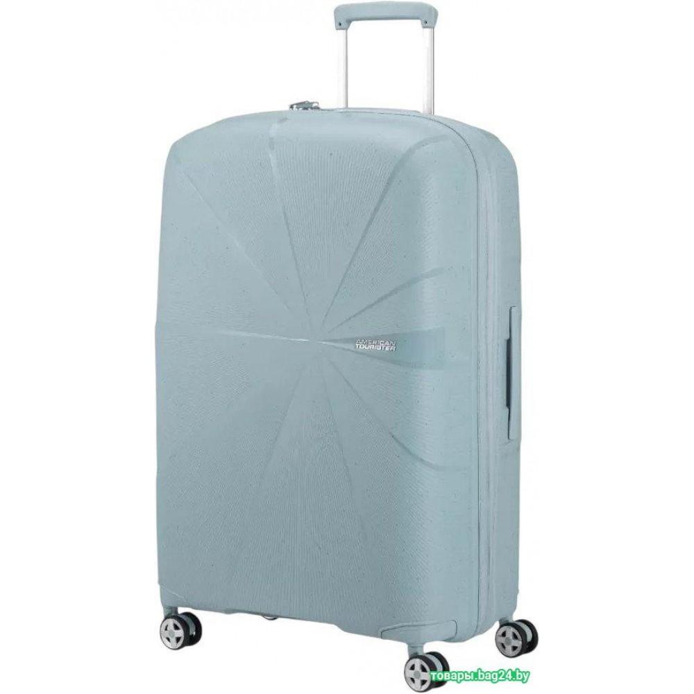 Чемодан-спиннер American Tourister Starvibe Azzurro Speckles 77 см