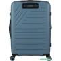 Чемодан-спиннер American Tourister Dynabelt Rainstorm Blue 66 см