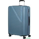 Чемодан-спиннер American Tourister Dynabelt Rainstorm Blue 77 см