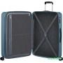 Чемодан-спиннер American Tourister Dynabelt Rainstorm Blue 77 см