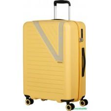 Чемодан-спиннер American Tourister Dynabelt Sunny Yellow 66 см
