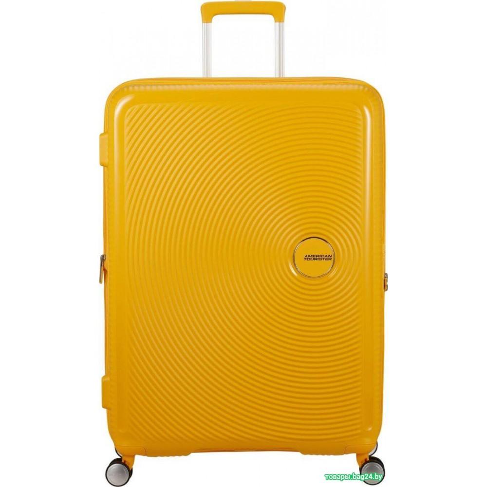 Чемодан American Tourister Soundbox Golden Yellow 80 см