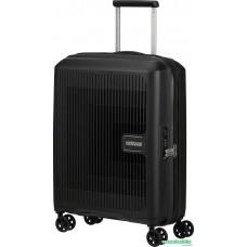 Чемодан-спиннер American Tourister Aerostep Black 55 см