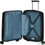 Чемодан-спиннер American Tourister Aerostep Black 55 см
