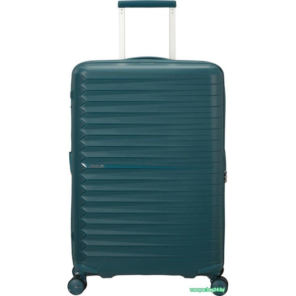 Чемодан-спиннер American Tourister FastForward Totally Teal 68 см