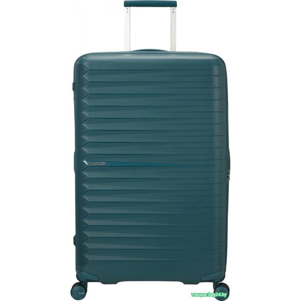 Чемодан-спиннер American Tourister FastForward Totally Teal 78 см