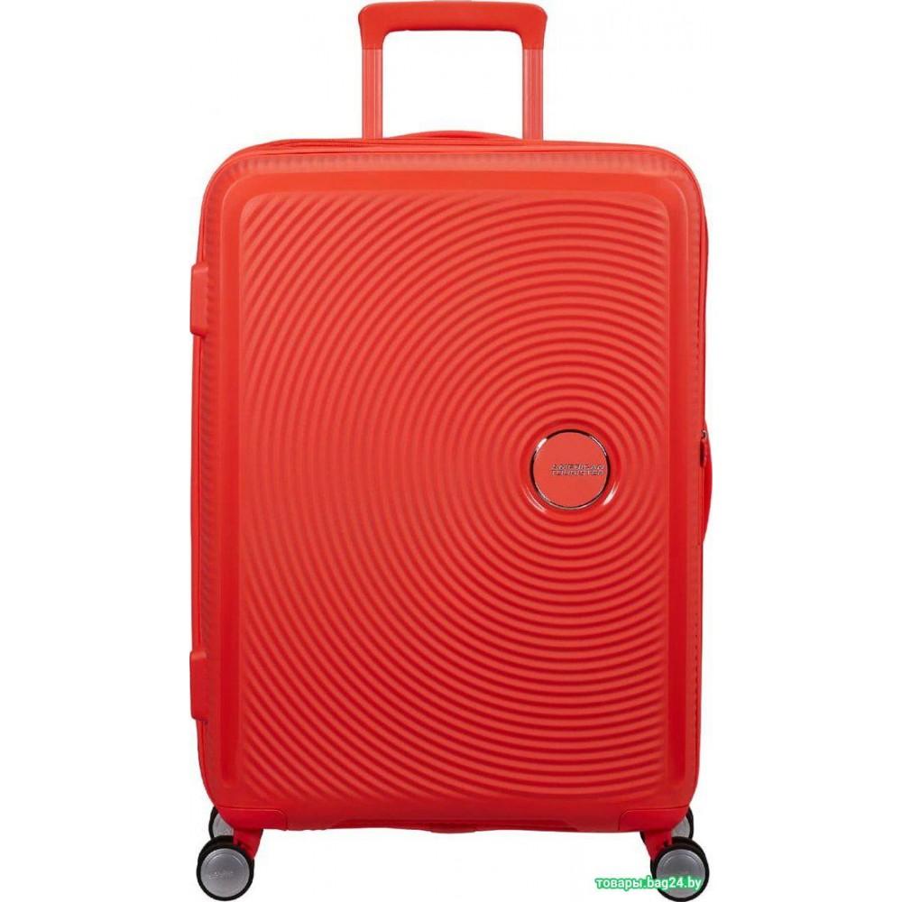 Чемодан American Tourister Soundbox Neon orange 67 см
