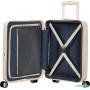Чемодан-спиннер American Tourister Soundbox Coconut sand 55 см