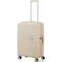 Чемодан-спиннер American Tourister Soundbox Coconut sand 67 см