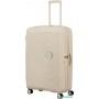 Чемодан-спиннер American Tourister Soundbox Coconut sand 77 см