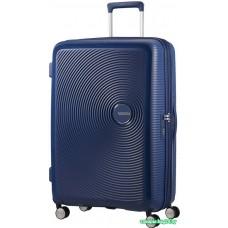 Чемодан-спиннер American Tourister Soundbox Midnight Navy 77 см