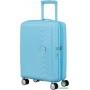 Чемодан-спиннер American Tourister Soundbox Blueberry fizz 55 см