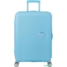 Чемодан-спиннер American Tourister Soundbox Blueberry fizz 67 см