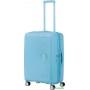 Чемодан-спиннер American Tourister Soundbox Blueberry fizz 67 см