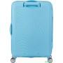 Чемодан-спиннер American Tourister Soundbox Blueberry fizz 67 см
