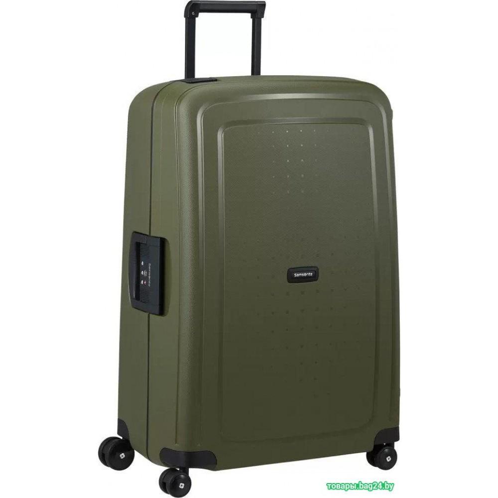 Чемодан-спиннер Samsonite S'Cure Olive 75 см