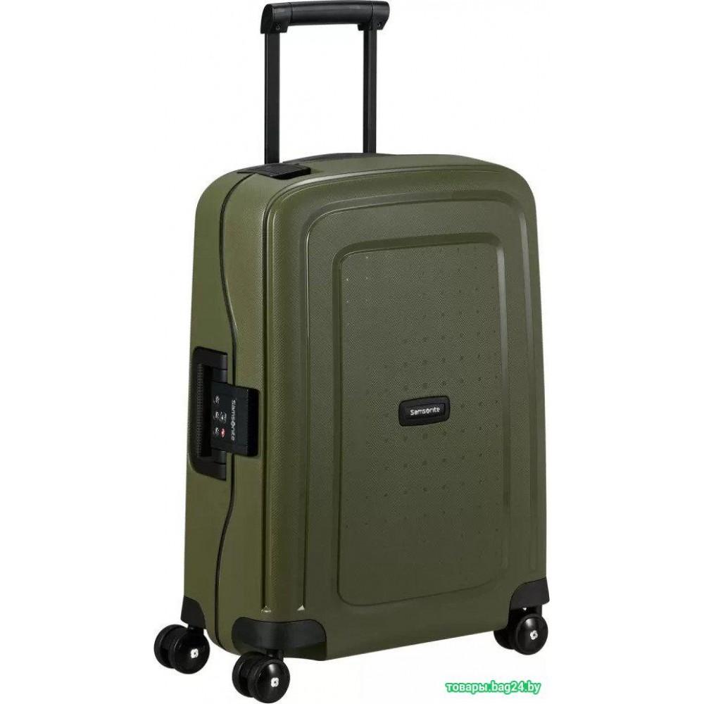 Чемодан-спиннер Samsonite S'Cure Olive 55 см